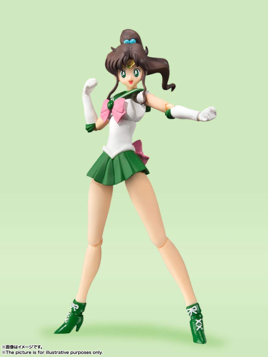 TAMASHII NATIONS Sailor Jupiter PVC Figure 150mm Animation Color Edition