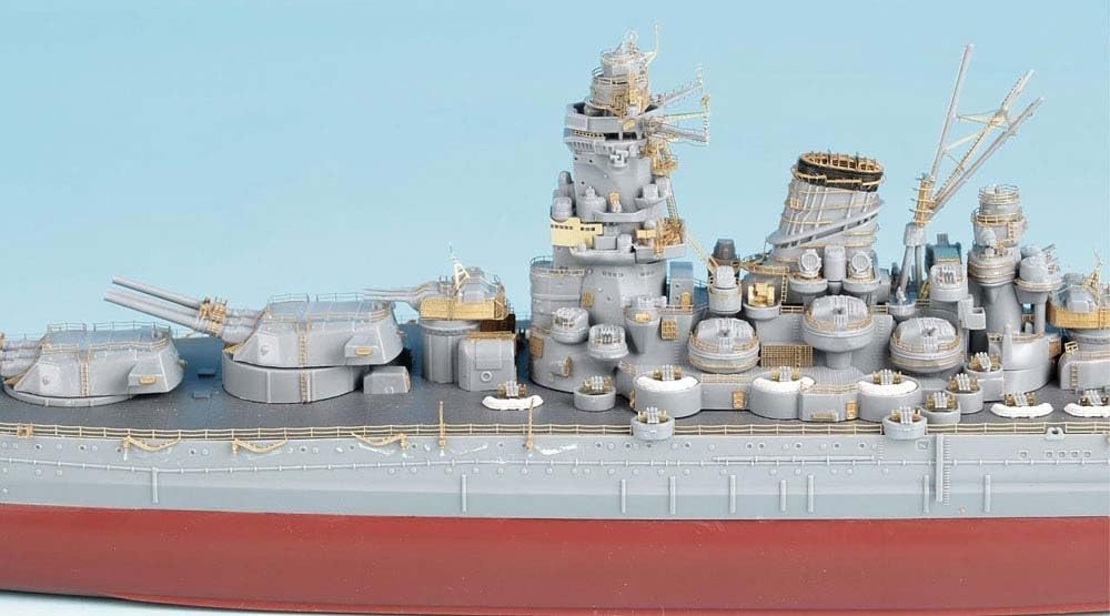 Tetra Model 1/700 Scale Model Detail Parts for Japanese Battleship Musashi