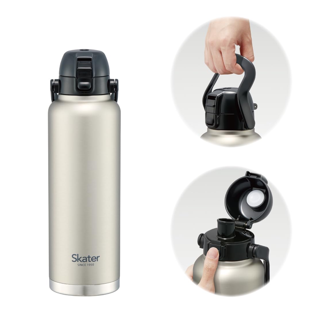 Skater Direct Bottle with Handle 1500ml for Everyday Hydration