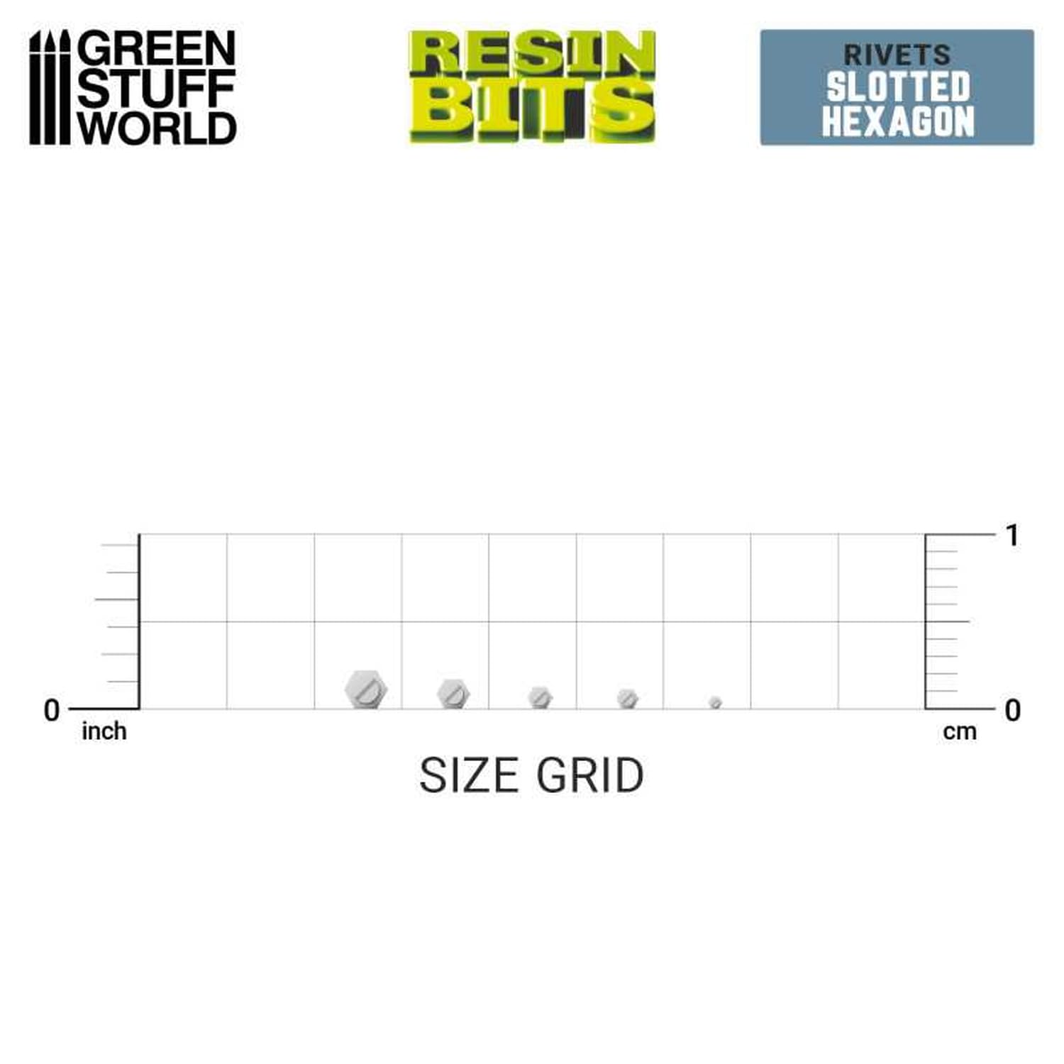 Green Staff World 3D Print Set with Micro Rivets for Model Kits
