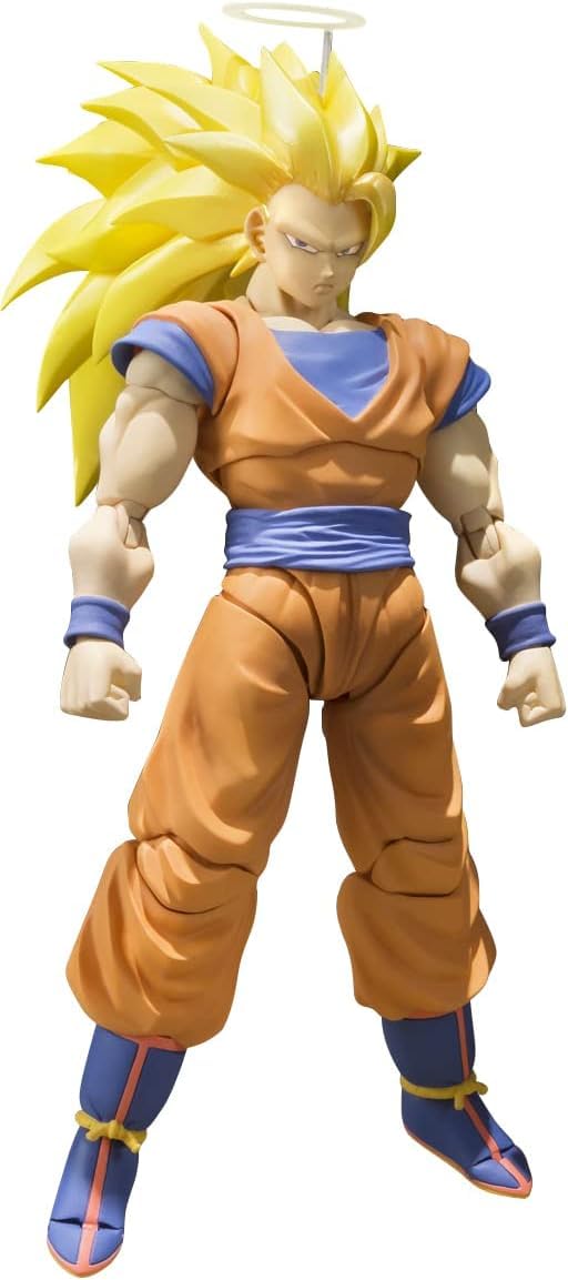 TAMASHII NATIONS S.H. Figuarts Dragon Ball Z Super Saiyan 3 Goku Figure 155mm