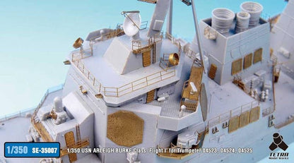 Tetra Model 1/350 Scale Arleigh Burke Class Destroyer Flight I Parts Set