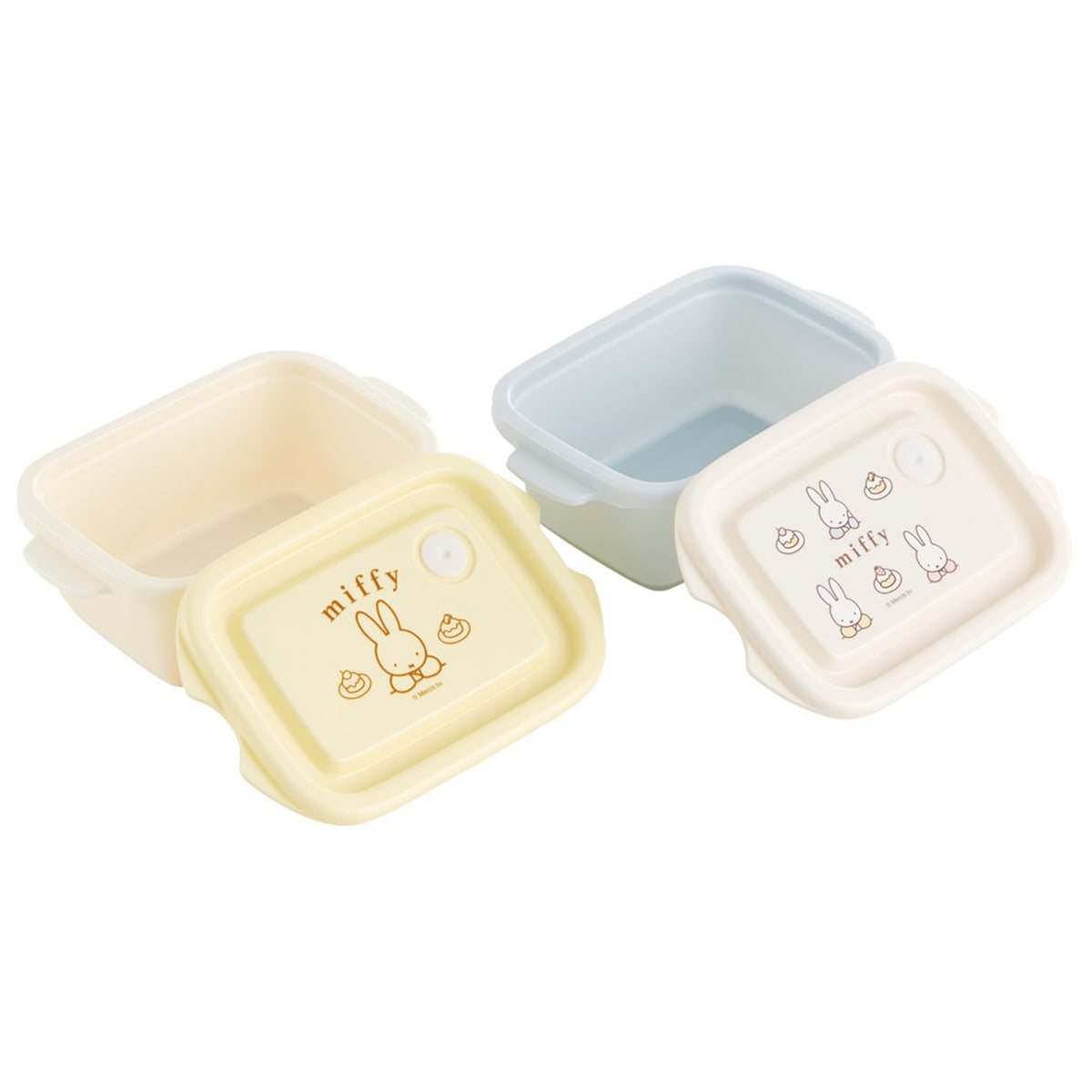 Skater Storage Container Set with Seal, 300ml, Made in Japan