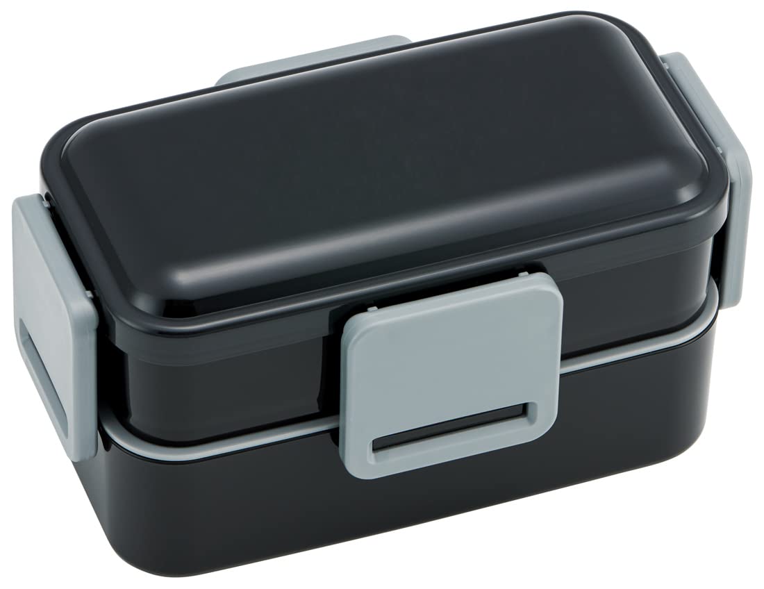 Skater Bento Box Rich Black 850ml Large Capacity Japanese Design