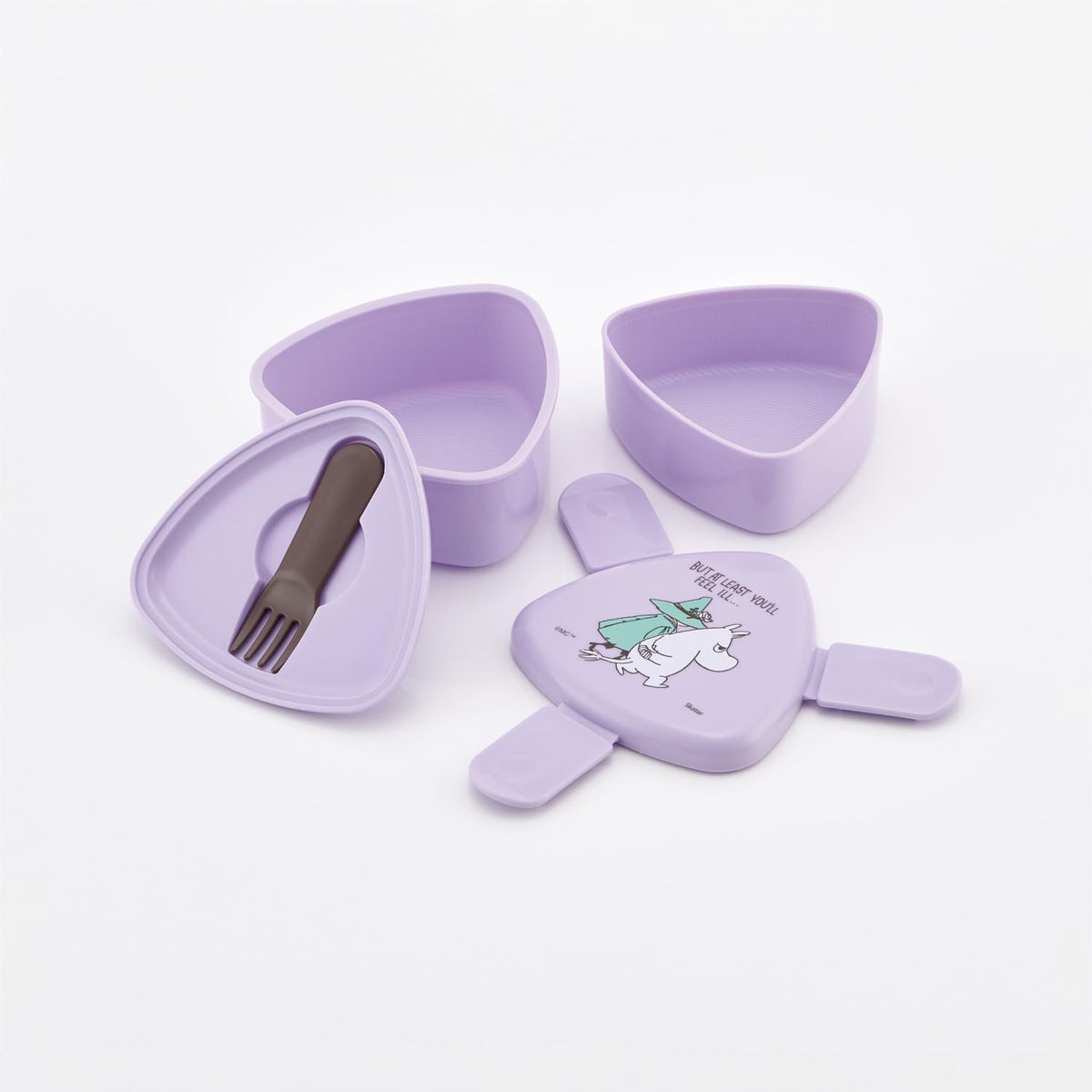 Skater Two-Tiered Bento Box with Antibacterial Features 500ml