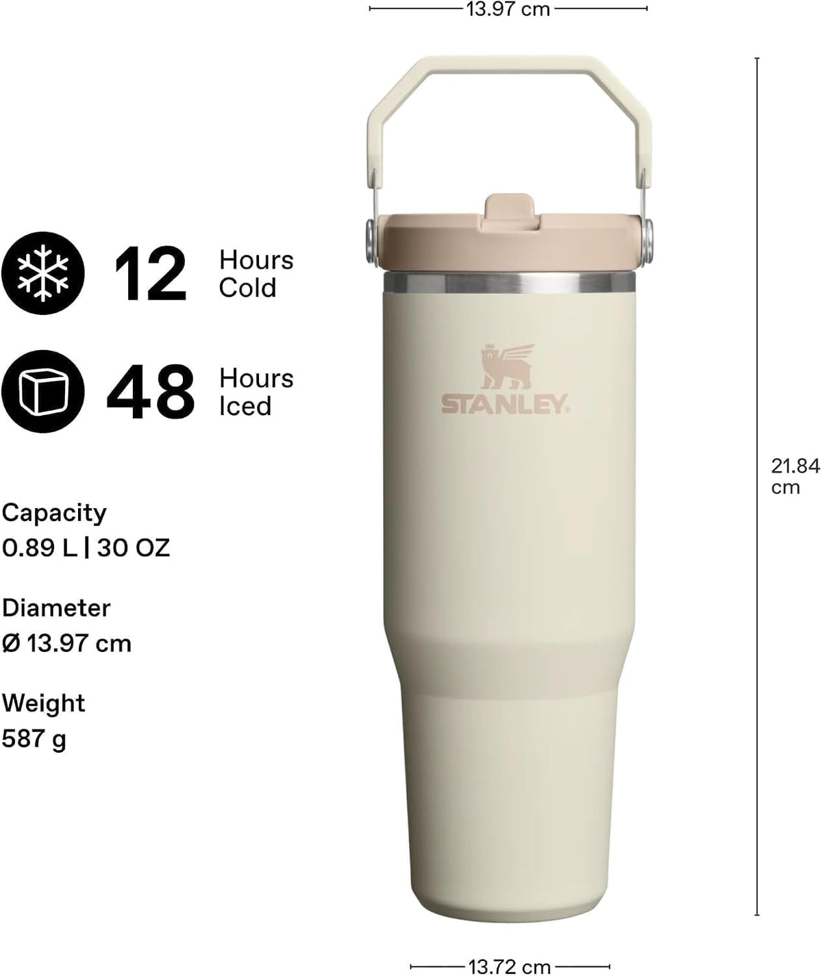 Stanley 1913 IceFlow Flip Straw 2.0 Vacuum Insulated Tumbler 20oz