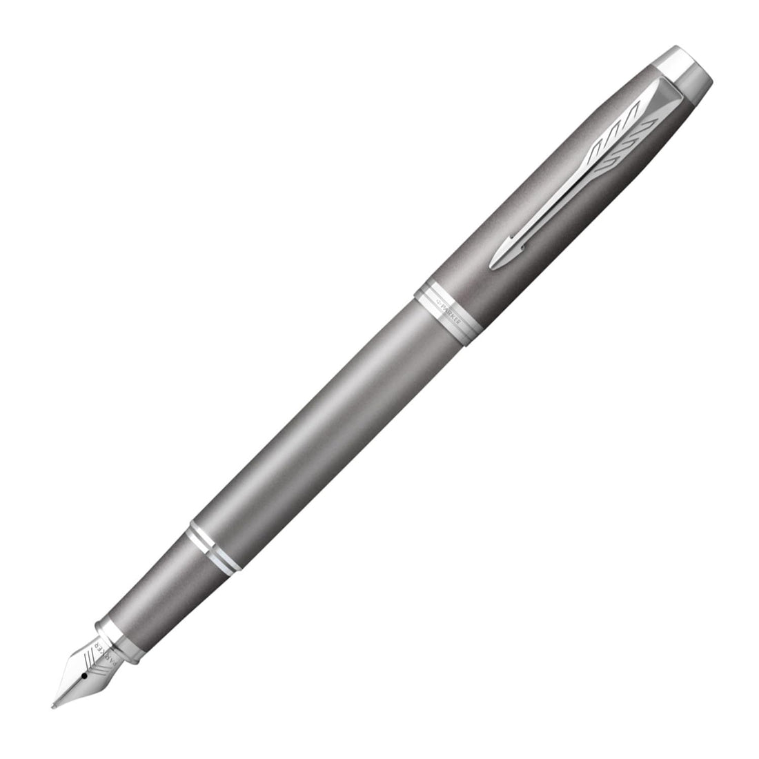 PARKER IM Writing Rituals Fountain Pen Gray CT Fine Point Gift Boxed