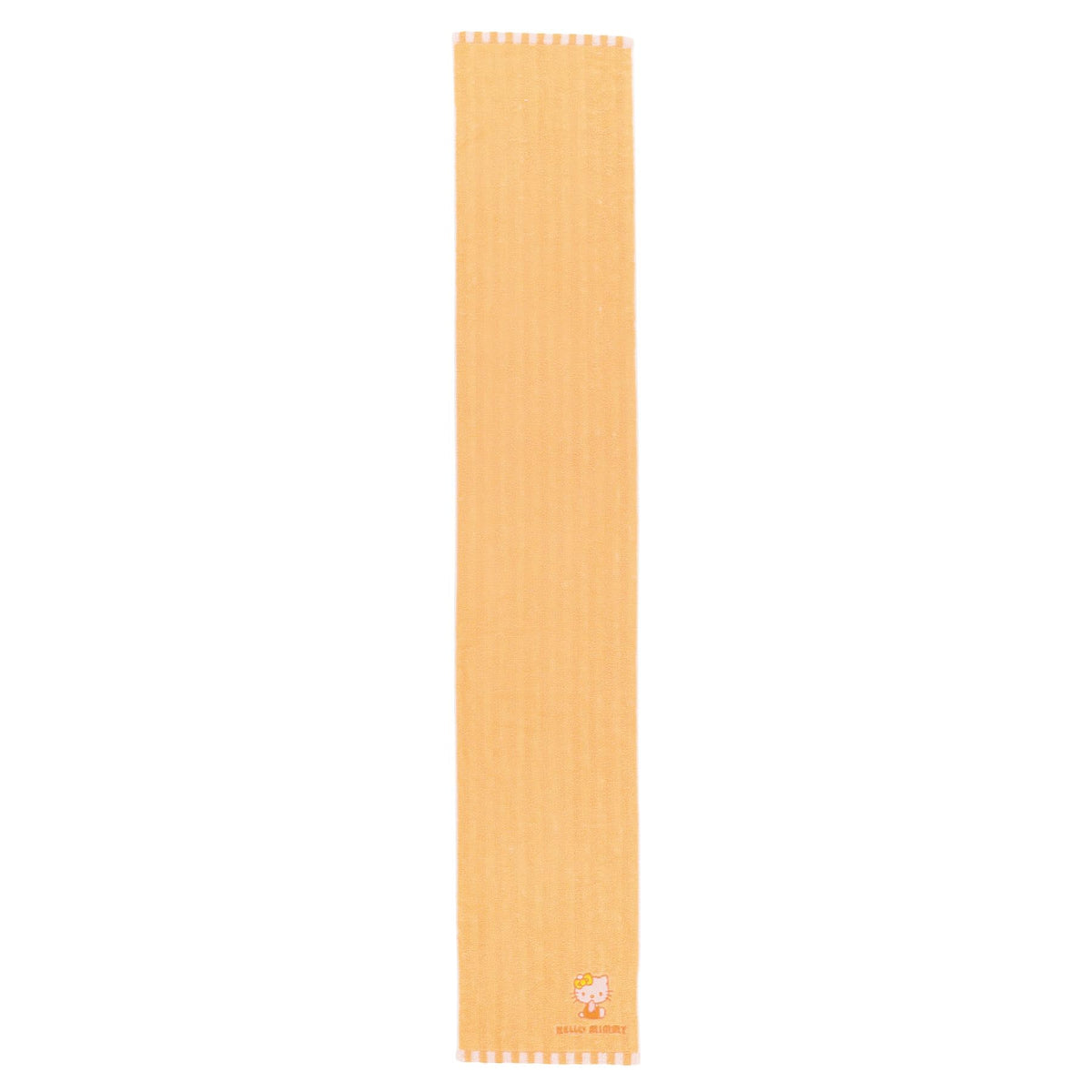 Marushin Hello Mimi Orange Muffler Towel with Antibacterial Properties
