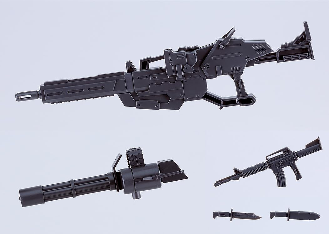 GOOD SMILE COMPANY MODEROID Titanomakia Weapon Set 01 Scale Model Kit
