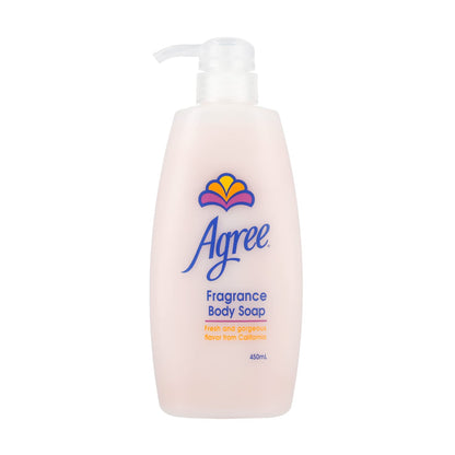 AGREE Fragrance Body Wash 450ml for Refreshing Cleanse