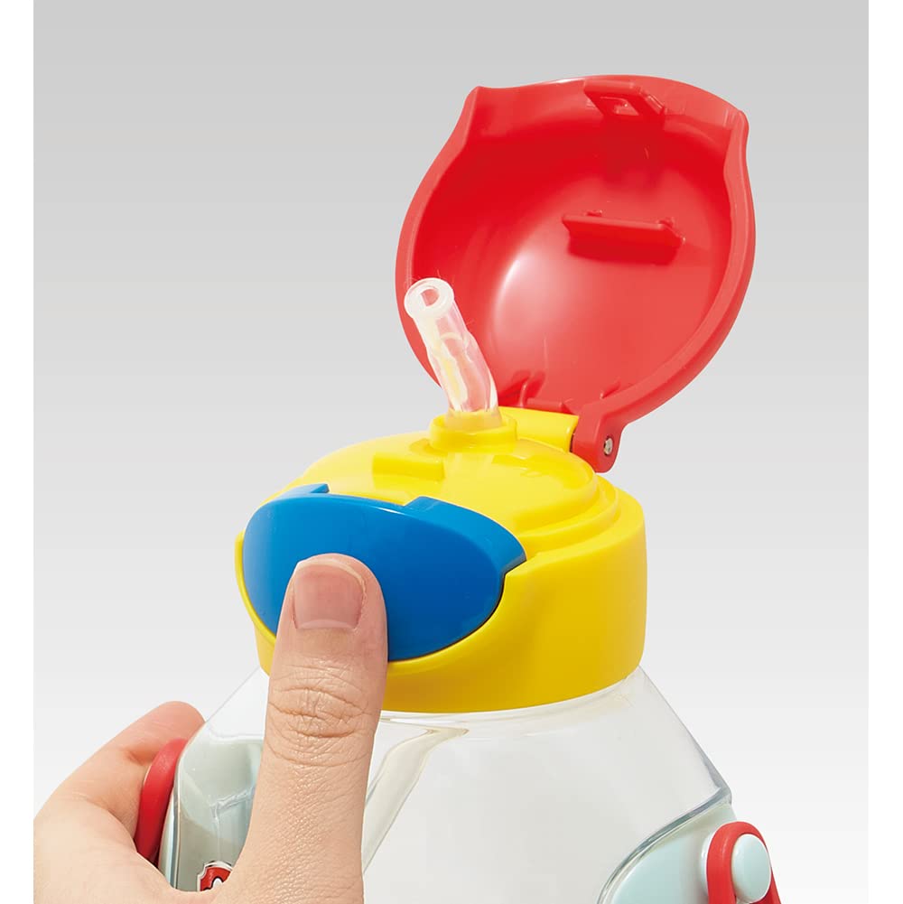 Skater 530ml Straw Water Bottle for Kids with Paw Patrol Design