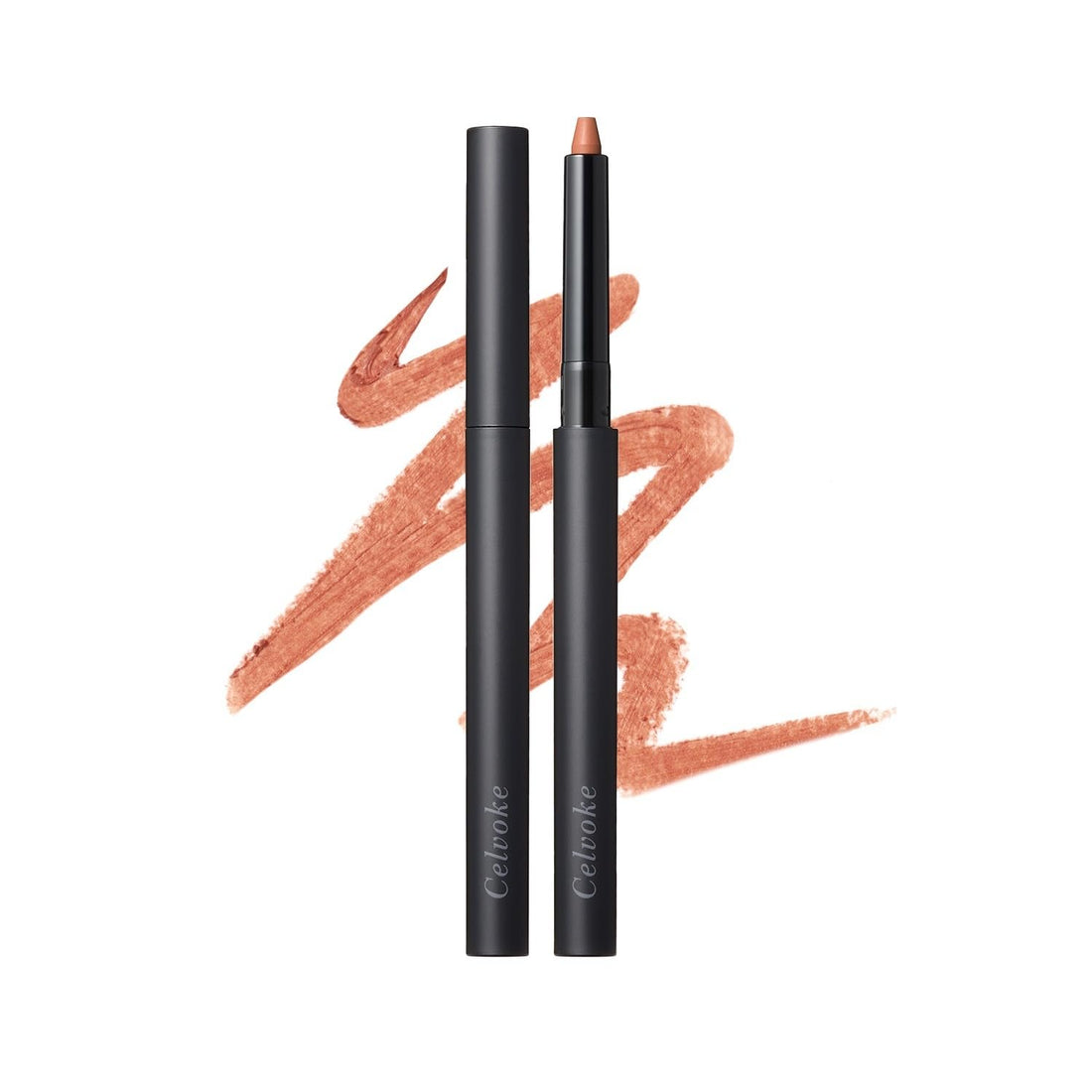 Celvoke Drawing Lip Pencil 03 Orange Chai Organic Lip Liner