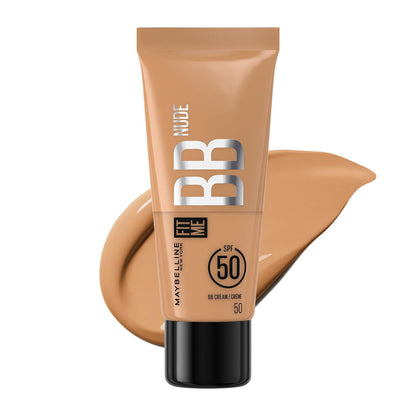 MAYBELLINE Fit Me BB Nude 50 Lightweight BB Cream 30ml