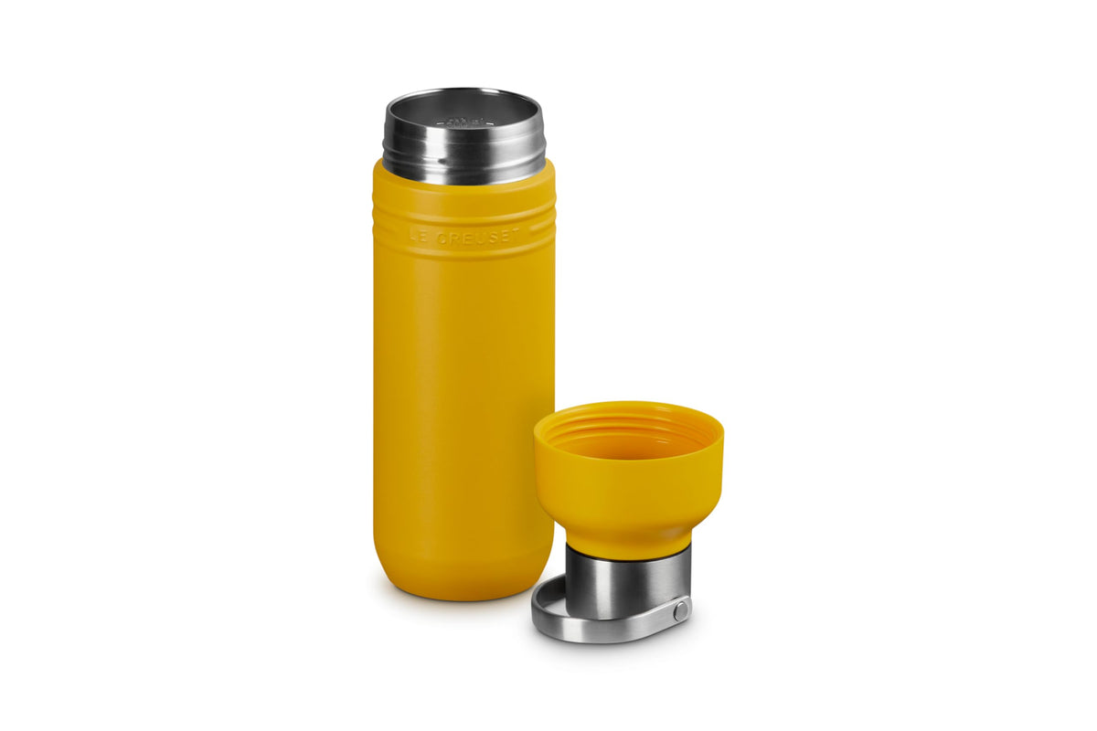Le Creuset Stainless Steel Water Bottle 500ml with Vacuum Insulation