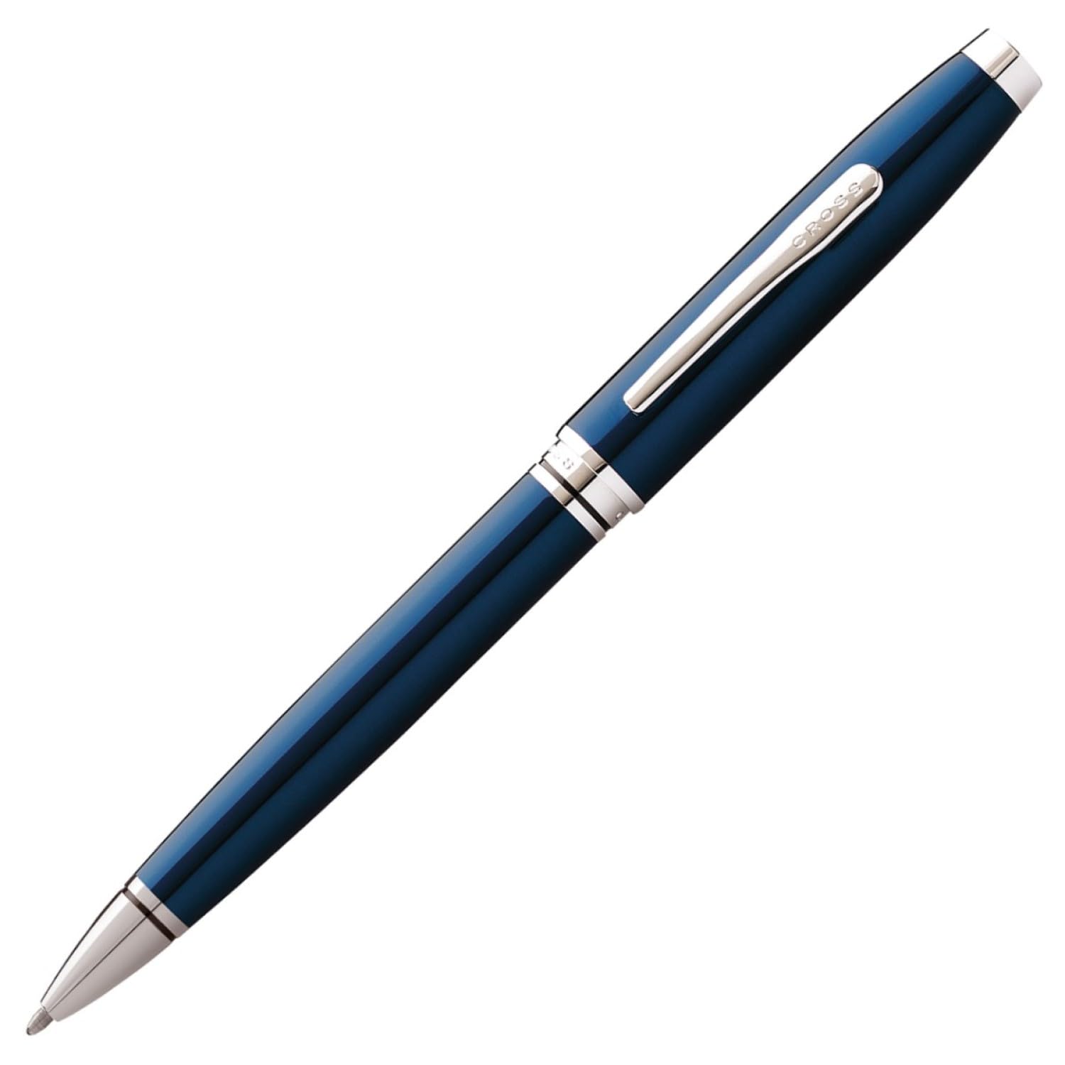 Cross Coventry Ballpoint Pen Blue Lacquered Finish