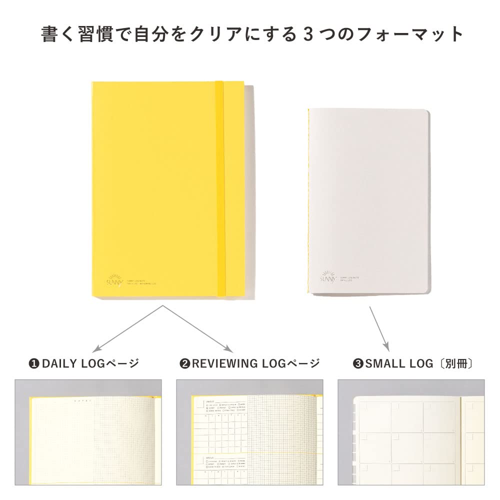 Iroha Publishing SUNNY LOG NOTE Fawn Brown Journal