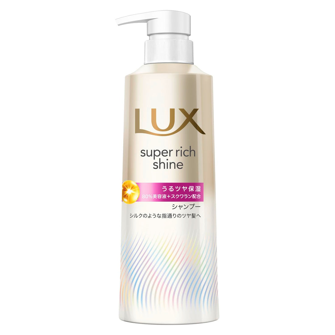LUX Super Rich Shine Moisture Shampoo 400g for Luxurious Shine
