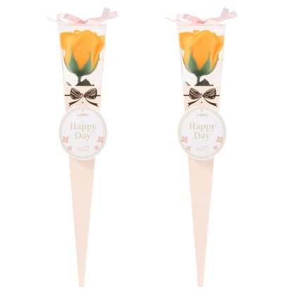 Q-FLA Bath Soak Soap Flower Bouquet Set for Mother&