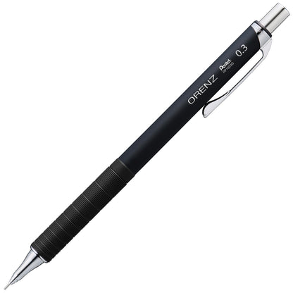 Pentel Orenz Metal Grip Mechanical Pencil 0.3mm Black Barrel