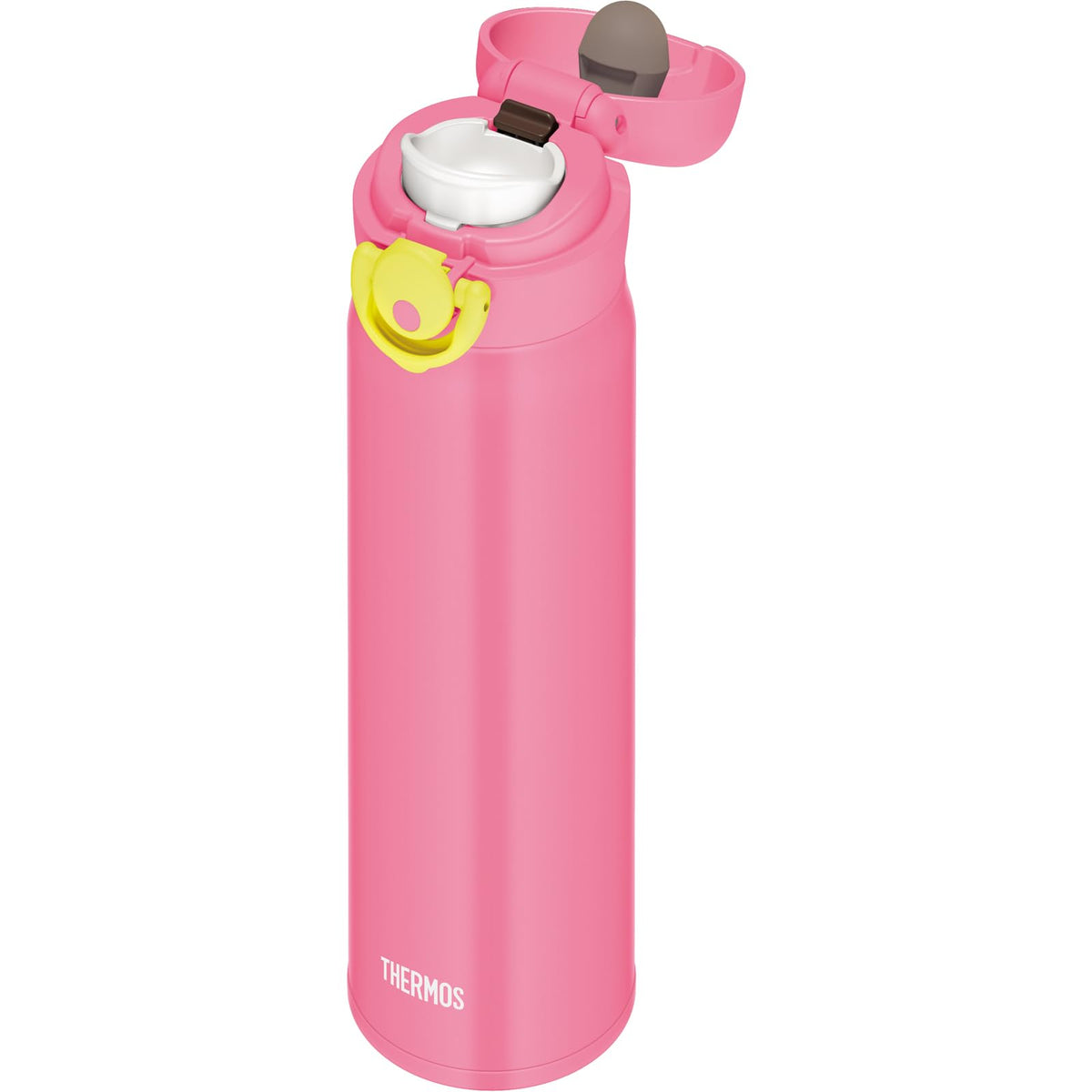 THERMOS Vacuum Insulated Travel Mug 500ml Vivid Pink for Adults and Kids