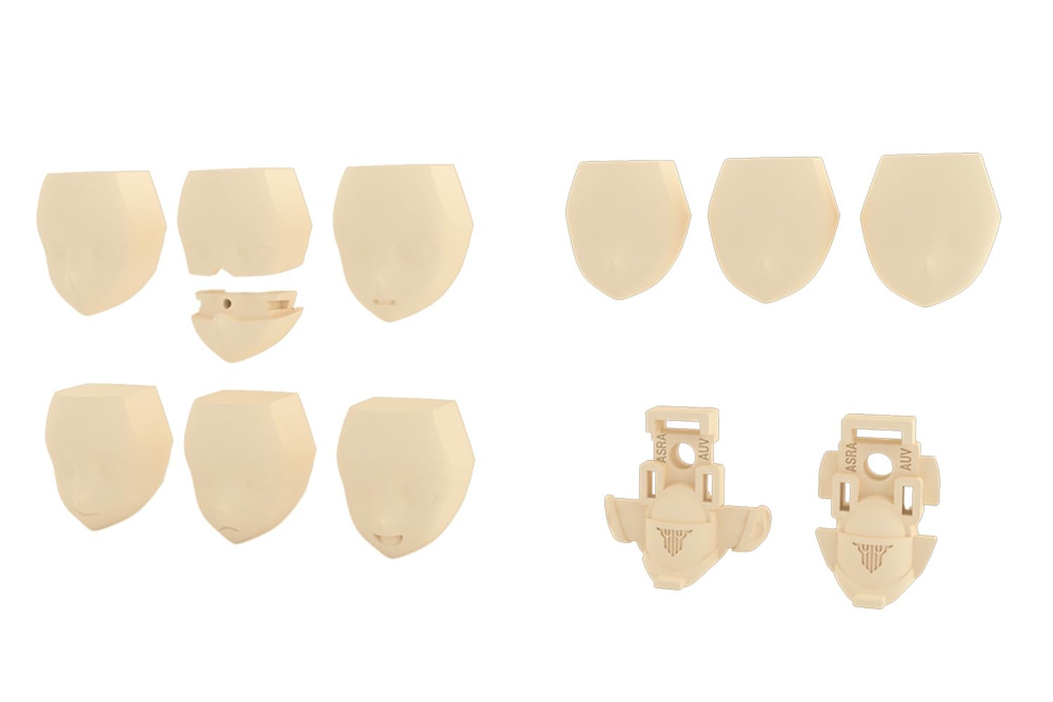 KOTOBUKIYA Mega Man Device Face Set for Chaos &amp; Pretty Skin Color C