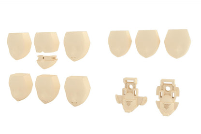 KOTOBUKIYA Mega Man Device Face Set for Chaos &amp; Pretty Skin Color C