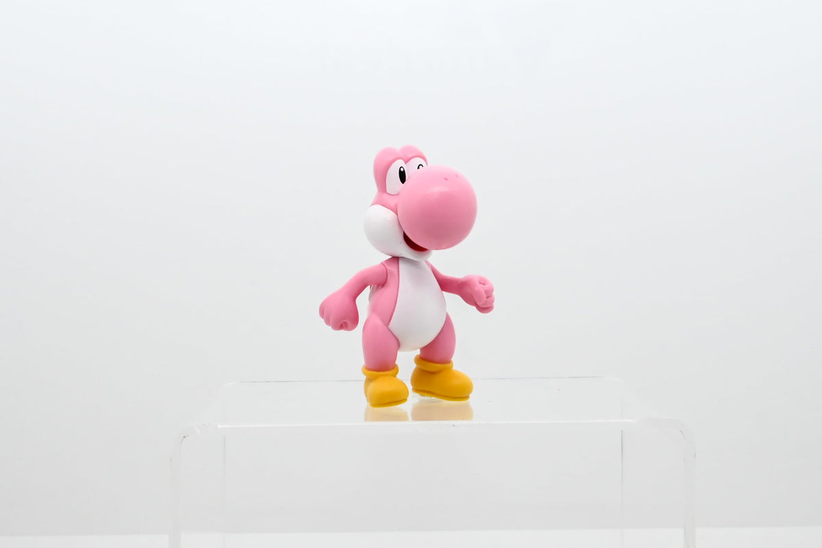 Sanei Super Mario Figure Collection Pink Yoshi Collectible Toy