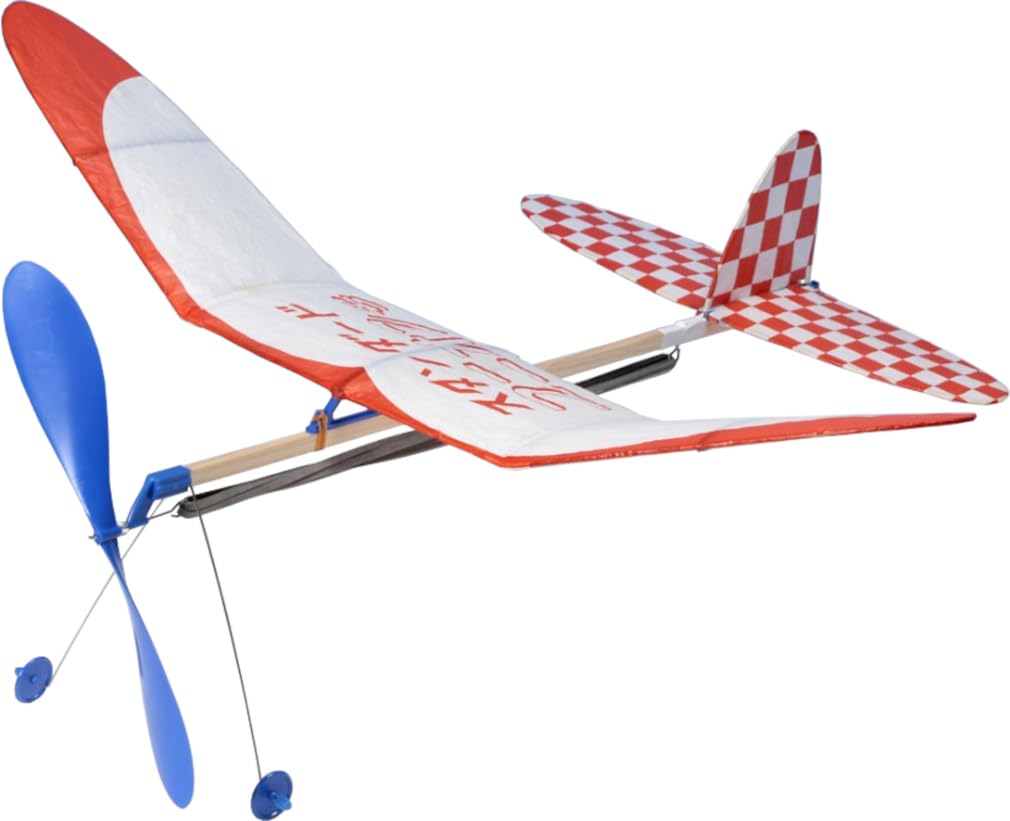 STUDIO Mid Light Plane A-Class Union Rubber Powered Model Aircraft LP-03