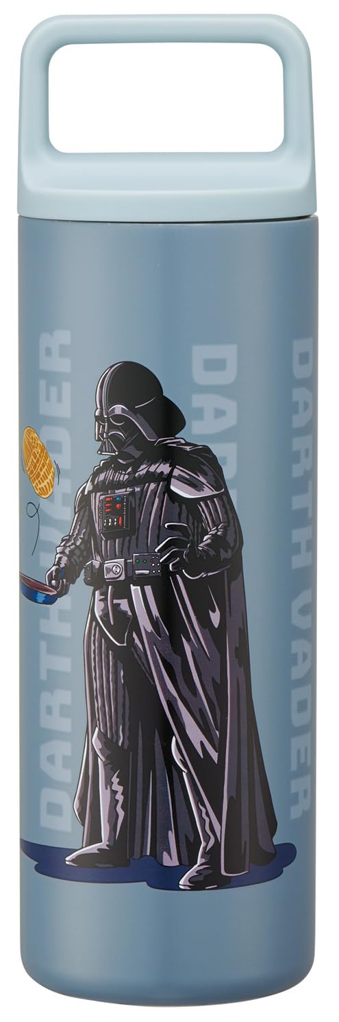 Skater Square Handle Water Bottle 450ml Stainless Steel Disney Star Wars