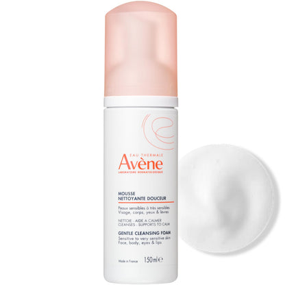 Avene Skin Balance Foam Moist 150ml Fragrance-Free Cleanser