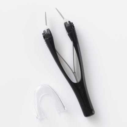 KAI One-Touch Tweezers with Cap for Gentle Hair Removal