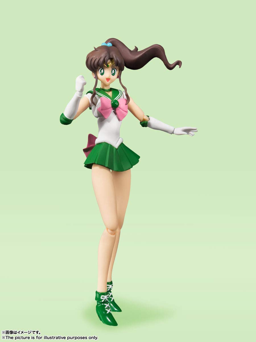 TAMASHII NATIONS Sailor Jupiter PVC Figure 150mm Animation Color Edition