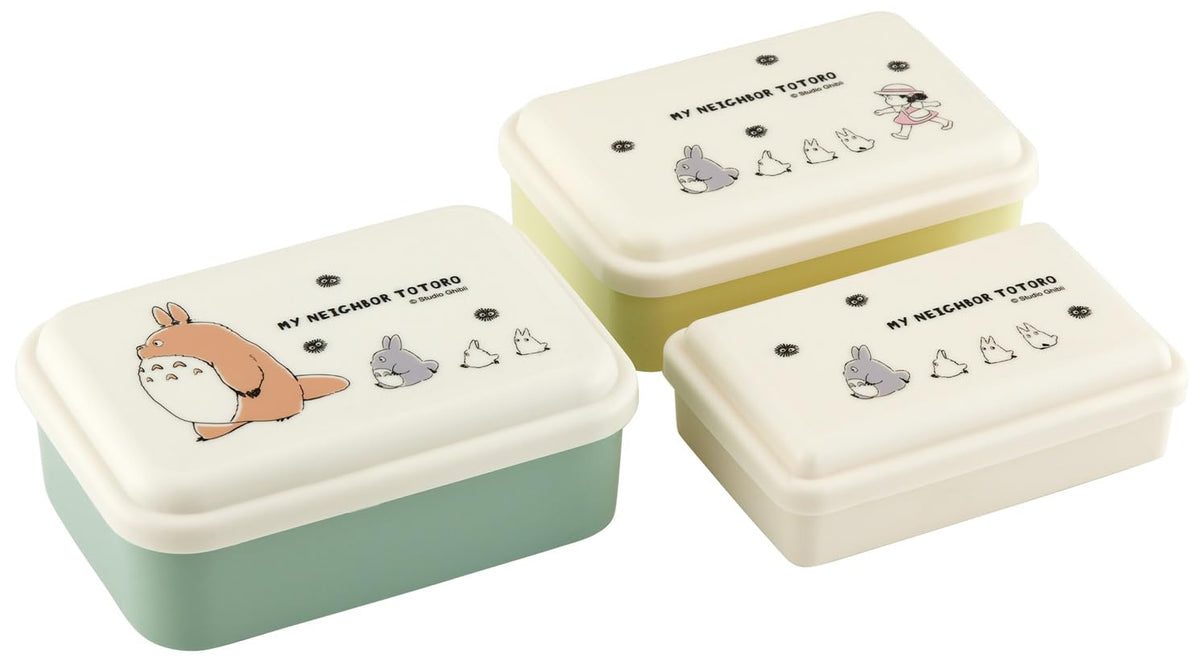 Skater Lunch Box Set with Totoro Design for Easy Meal Prep