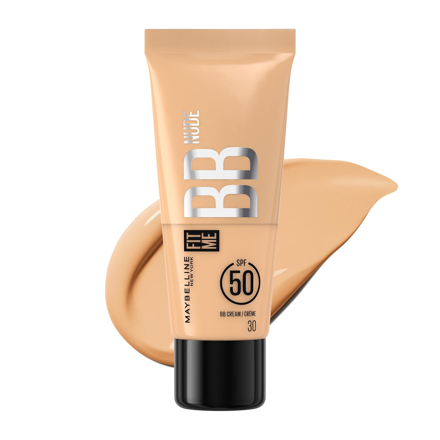 MAYBELLINE Fit Me BB Nude Cream 30ml for Natural Coverage
