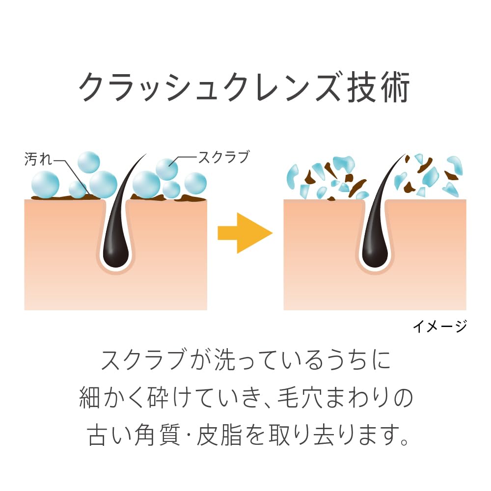 Ines Gentle Scrub Cleanse Refill 340g for Japanese Skincare