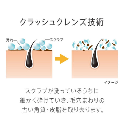 Ines Gentle Scrub Cleanse Refill 340g for Japanese Skincare