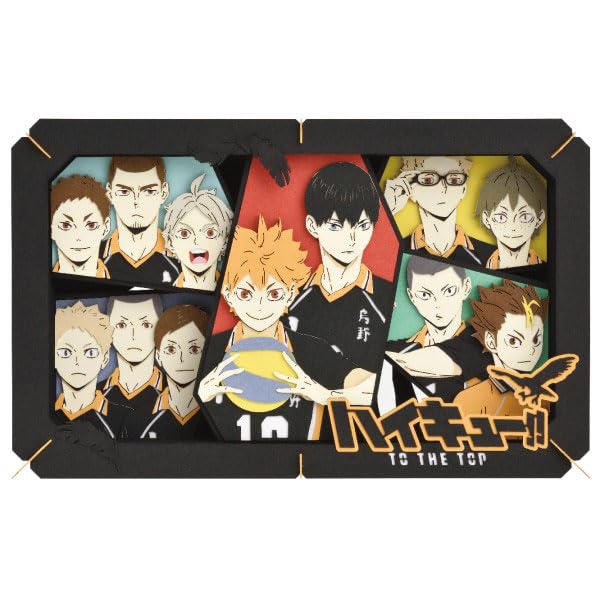 ENSKY Paper Theater Anime Haikyuu PT-L29X Karasuno High School Model