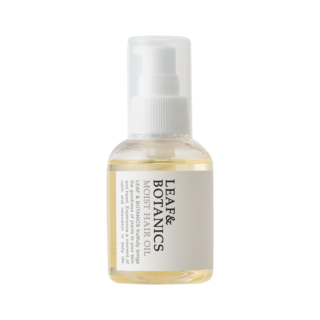 Leaf &amp; Botanics Moist Hair Oil for Smooth and Shiny Hair 100ml
