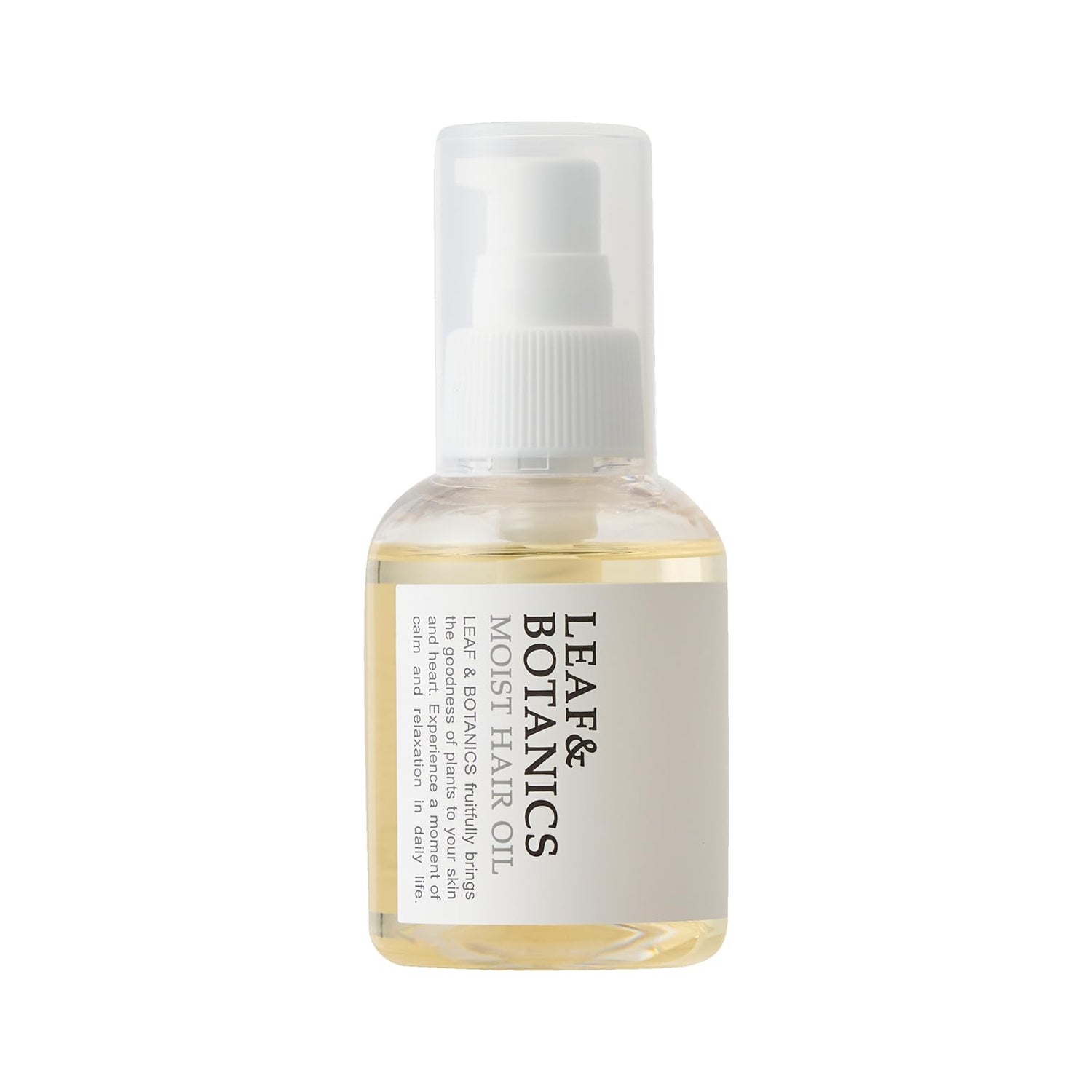 Leaf &amp; Botanics Moist Hair Oil for Smooth and Shiny Hair 100ml