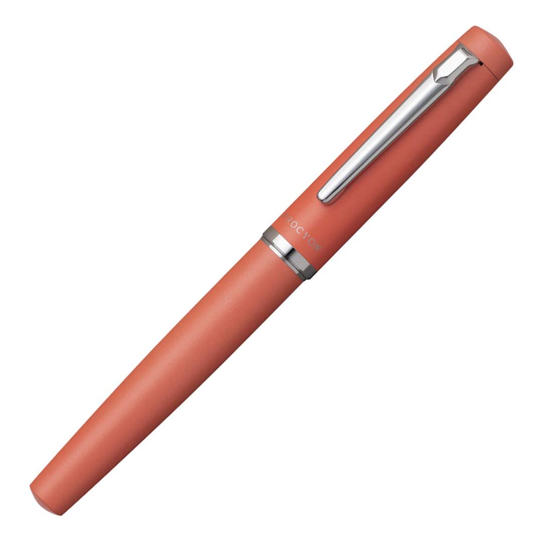 Platinum Stylo-plume Procyon F, pointe fine, orange kaki PNS-5000 25-2