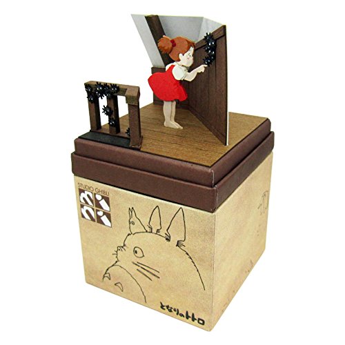 Sankei Studio Ghibli Mini Totoro Mei and Catbus Paper Craft Model
