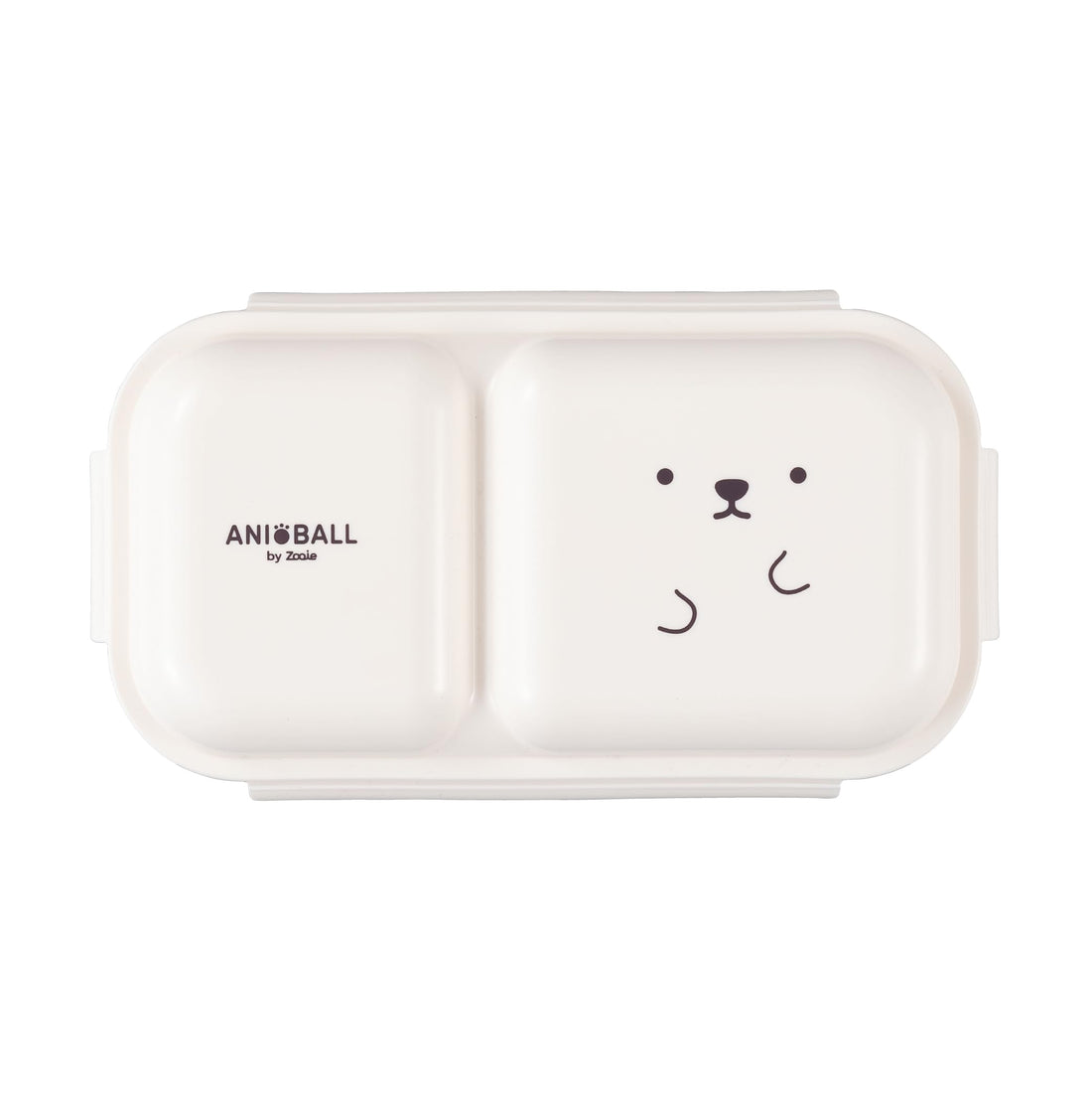 CB JAPAN Boîte à lunch ANIBALL « Boule ours polaire » à couvercle dôme, 400 ml