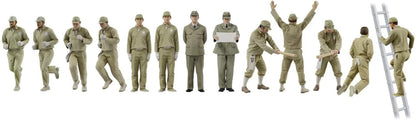 Bunker Studio 1/350 Japanese Navy Figure Set 6 for Model Kits