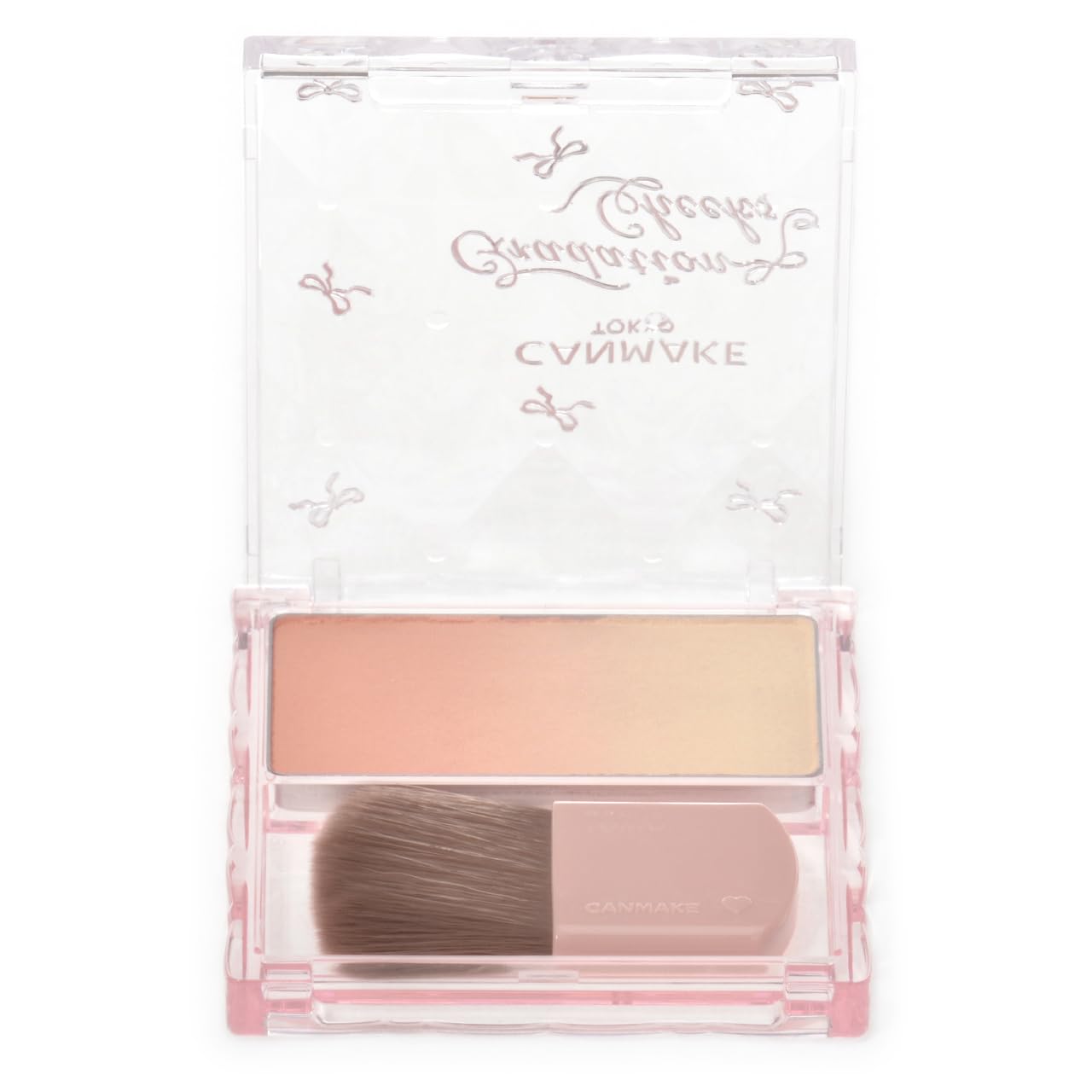 CANMAKE Gradation Cheeks 02 Momo Milk Tea 5.2g for 3D Radiance