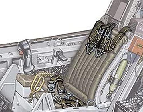 Revell 1/72 Nano Aviation Series F-15 F-16 Seat Belts Model Parts
