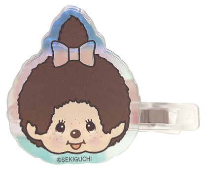 I Planning Monchhichi Aurora Acrylic Hair Clip 40mm
