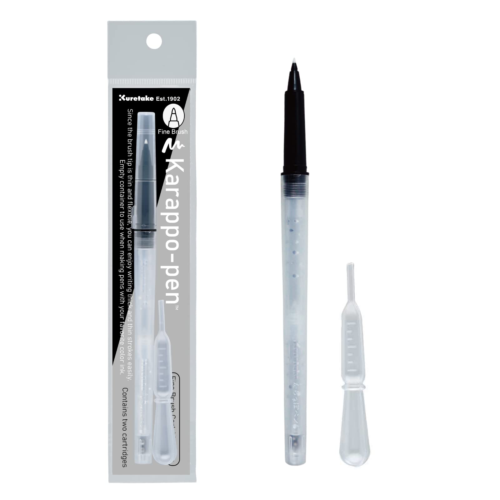 Kuretake Empty Pen Container for Fine Brush Cartridge ECF160-601