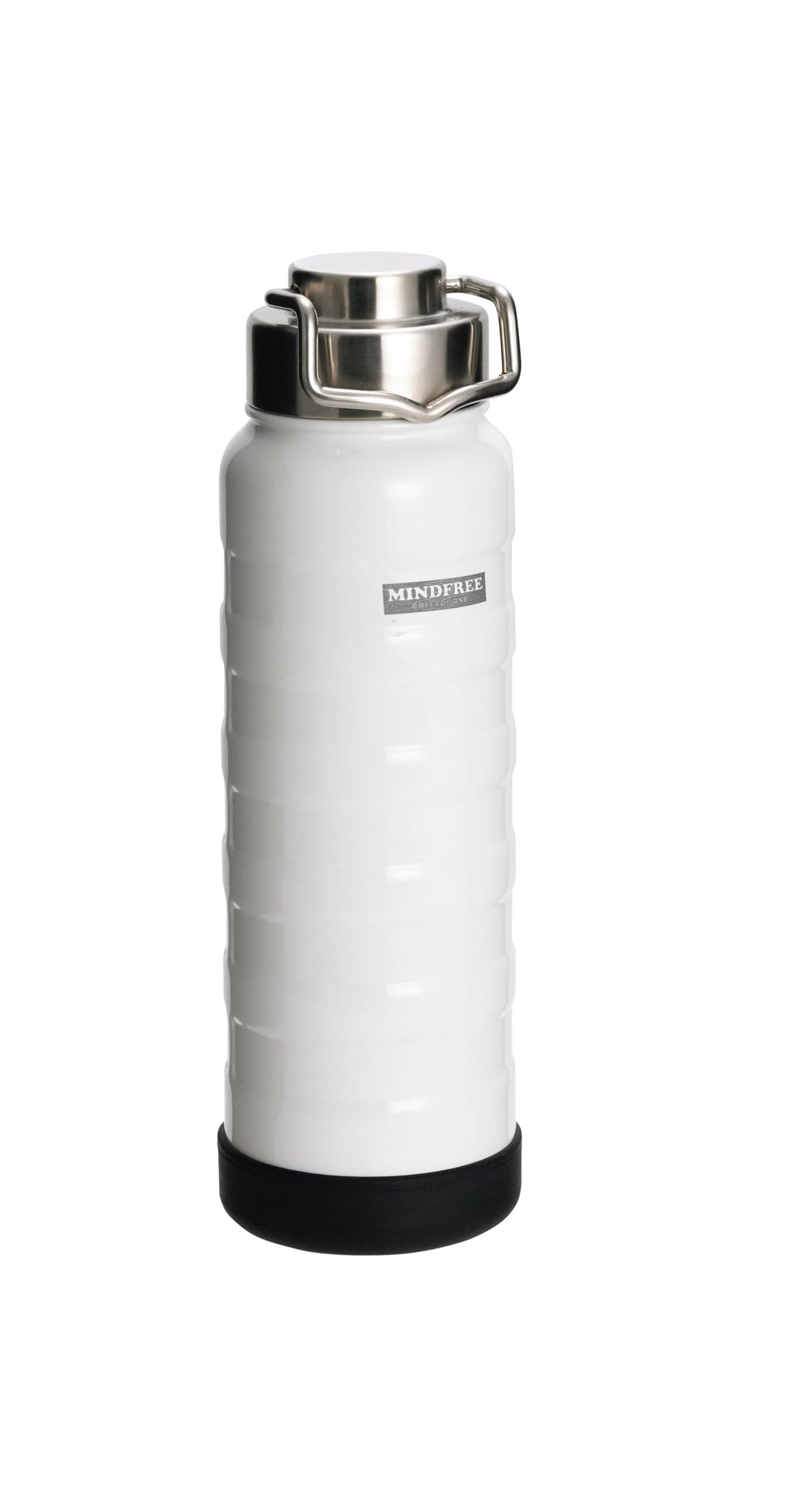 Kakusee Stainless Steel Bottle Mind Free 750ml Vacuum Insulated White