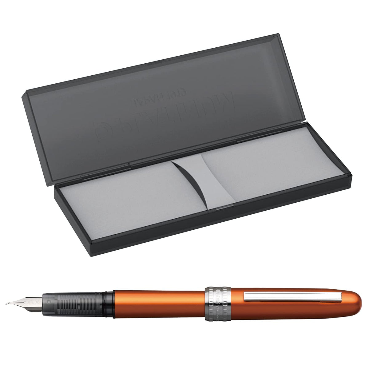 PLATINUM Fountain Pen Fine Point Nova Orange