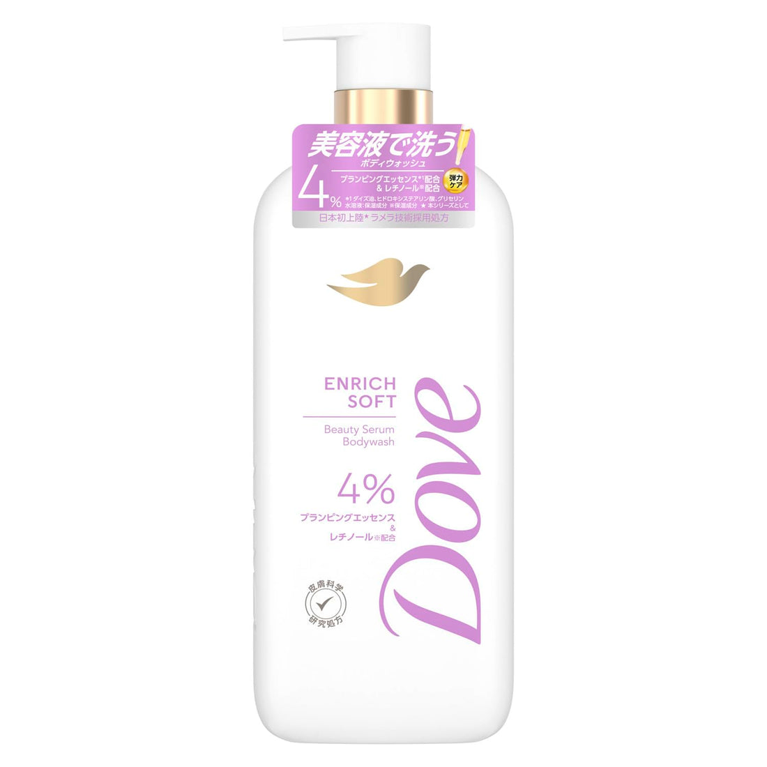 Dove Body Wash with Beauty Serum 500g for Soft Skin